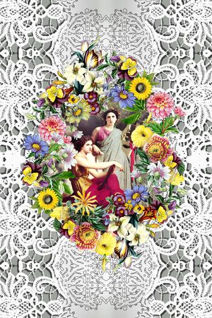 欧式印花华亿平台图片