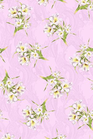 花朵印花华亿平台图片