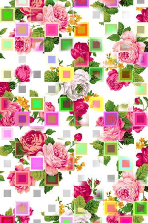 层叠印花华亿平台图片