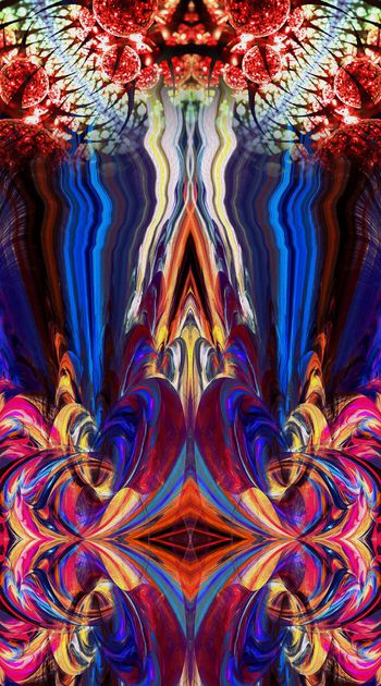 413111-数码炫彩男士服装 短袖 衬衫 抽象