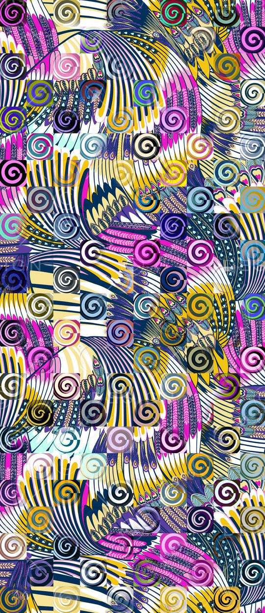 几何印花华亿平台图片