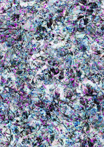 413155-抽象炫彩枝叶纹理