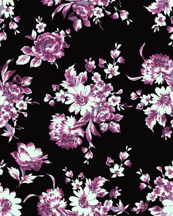 413166-花卉印花壁纸地毯服装华亿平台家纺华亿平台图