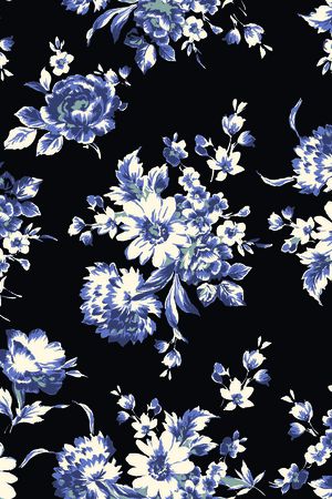 优雅清新印花华亿平台图片