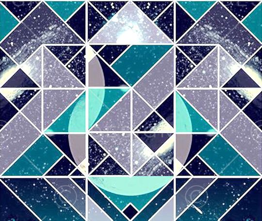 几何印花华亿平台图片