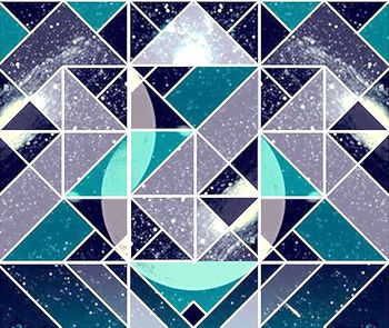 几何印花华亿平台图片