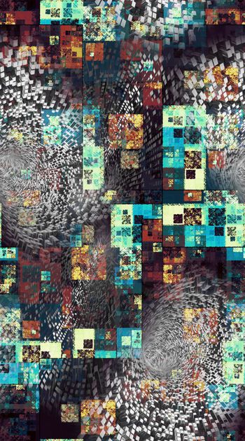 413337-数码炫彩男士服装 短袖 衬衫 抽象