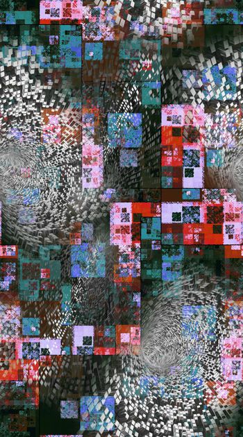 413340-数码炫彩男士服装 短袖 衬衫 抽象