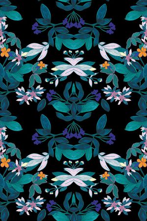 绿色印花华亿平台图片