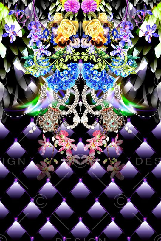 流行时尚印花华亿平台图片