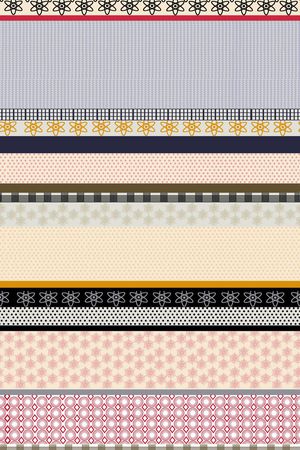 复古印花华亿平台图片