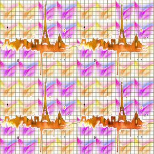 简洁印花华亿平台图片