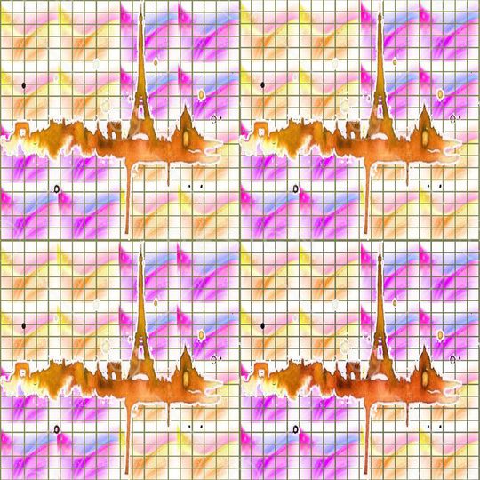 简洁印花华亿平台图片