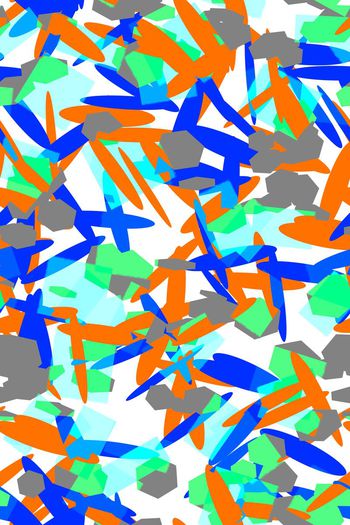 413496-手绘几何笔触男装