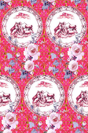 碟盘印花华亿平台图片