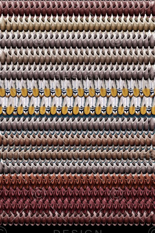 渐变手绘羽毛印花华亿平台图片