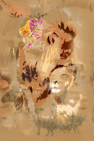 动物印花华亿平台图片