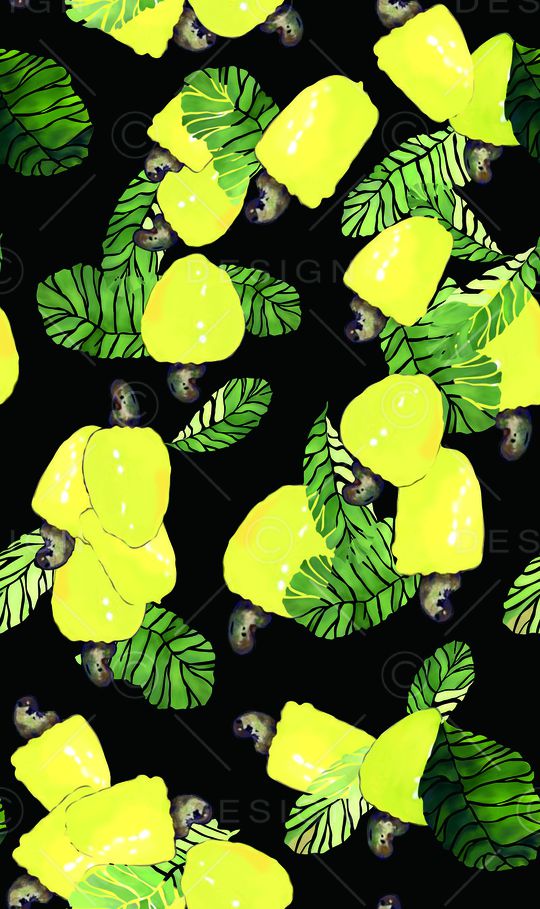 热带风情印花华亿平台图片