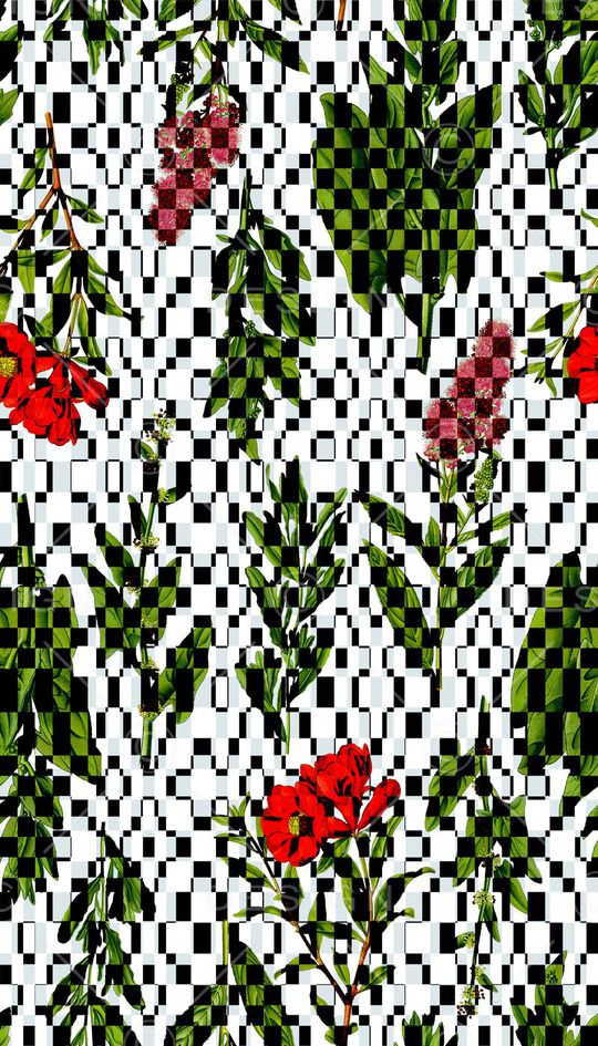 几何印花华亿平台图片