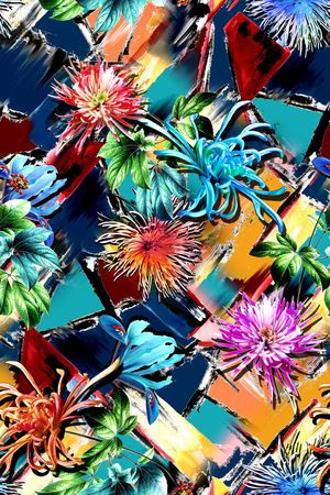 时尚印花华亿平台图片