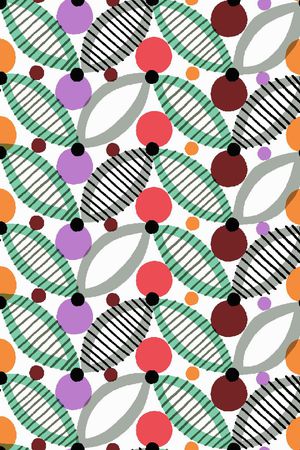 抽象印花华亿平台图片