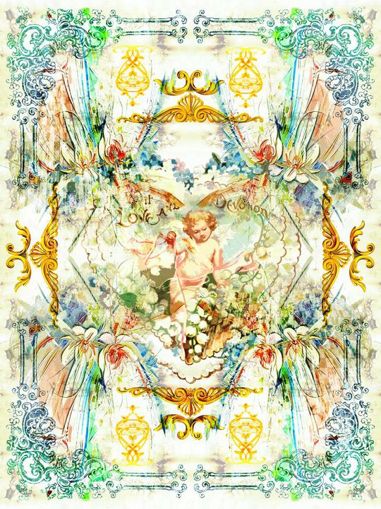 欧式印花华亿平台图片