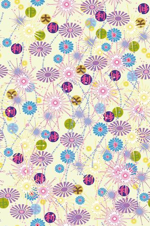 线条印花华亿平台图片