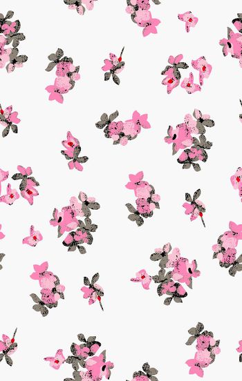 414020-5色清晰小碎花