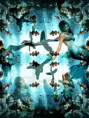 抽象印花华亿平台图片