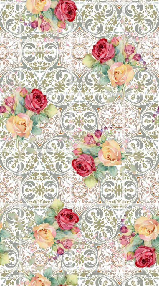 手绘花卉印花华亿平台图片