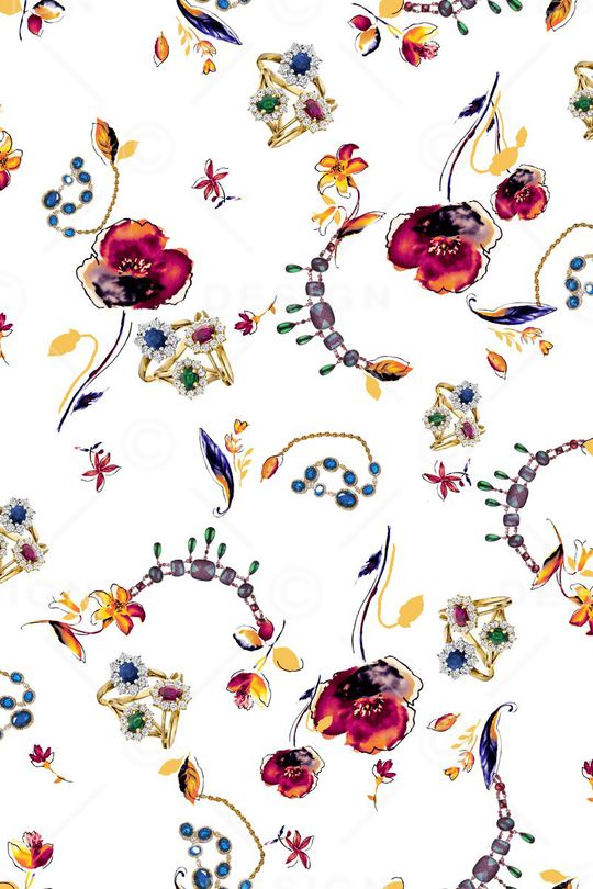 春夏款印花华亿平台图片