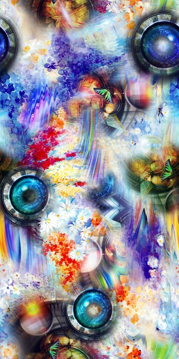 几何印花华亿平台图片