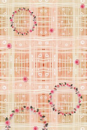 田园风印花华亿平台图片