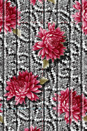 花朵印花华亿平台图片