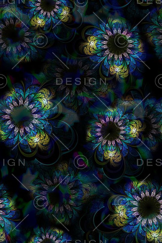 分形印花华亿平台图片