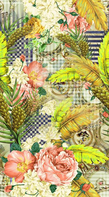 414272-改 大华亿平台 花卉组合 服装