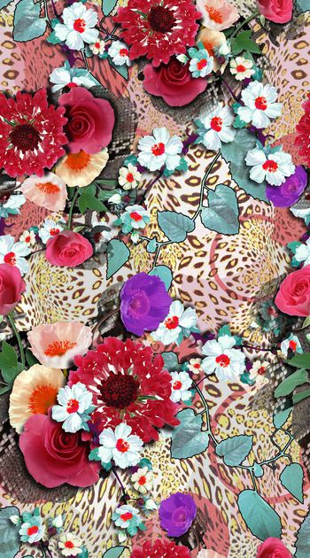 414305-改 机理豹纹系列服装 