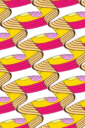 漩涡印花华亿平台图片