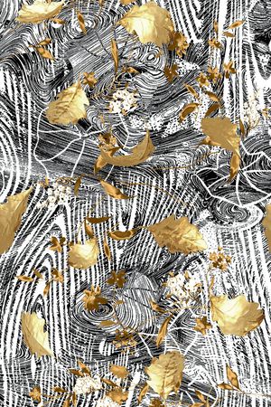 金叶印花华亿平台图片