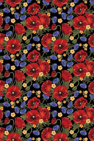 花朵印花华亿平台图片