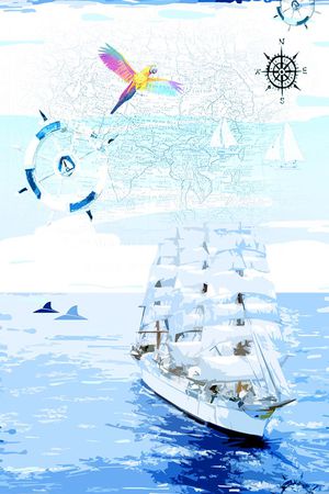 海洋印花华亿平台图片