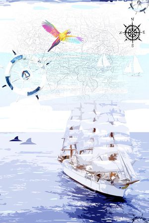 海洋印花华亿平台图片