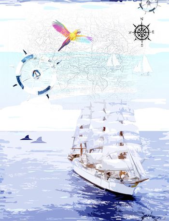 414401-航海3（家纺服装各一）