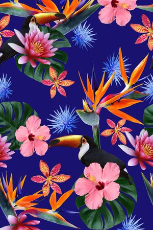 热带印花华亿平台图片