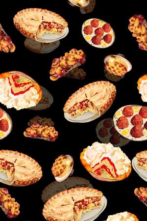 清新印花华亿平台图片