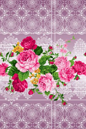 花朵印花华亿平台图片