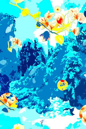 简约印花华亿平台图片