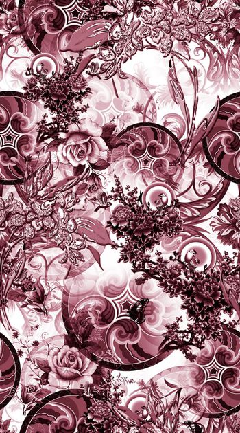 414552-改 民族风水晶花 服装