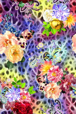 时尚印花华亿平台图片