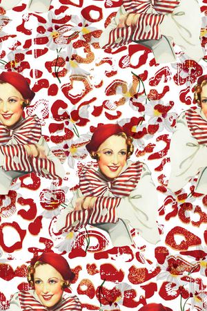 豹纹印花华亿平台图片